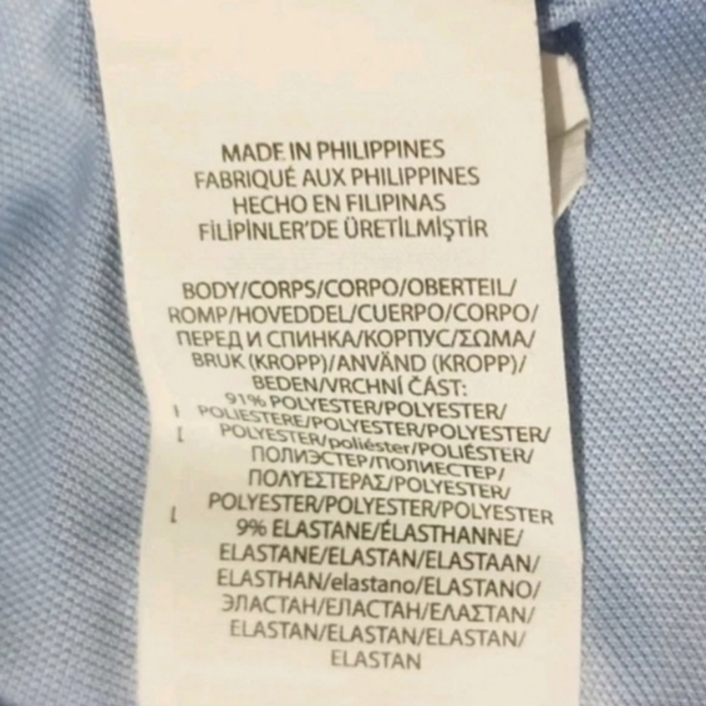 RLX Ralph Lauren Women's Polo Shirt Blue Sleeveless Snaps No Size Tag - Est Sz S - Picture 13 of 13